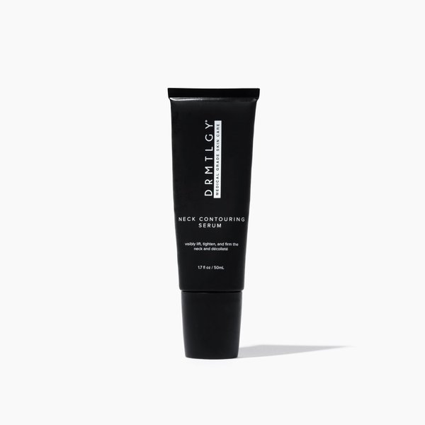 DRMTLGY Contouring Serum - Anti Aging Neck Cream for Skin Tightening and Firming, Sculpt and Define Jawline, Improves Horizontal Neck Lines and Sagging Skin, 1.7 oz