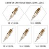 BIGWASP (3rd Gen) 50pcs Assorted Disposable Cartridge Tattoo Needles Round Liner Mixed 3RL 5RL 7RL 9RL 11RL (#12 Standard RL)