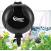 Hygger Quiet Mini Air Pump for Aquarium 1.5 Watt Oxygen Fish Air Pump for 1-15 Gallon Fish Tank with Air Stone Air Tubing Clip Black