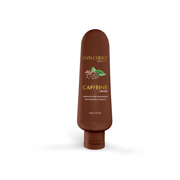 Ann Chery Beauty Caffeine Body Cream | Improves Skin Tone |120g /4.2 oz