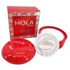 Hola Spain Skin Petal Body Talc Dusting Powder & Puff 4 oz.