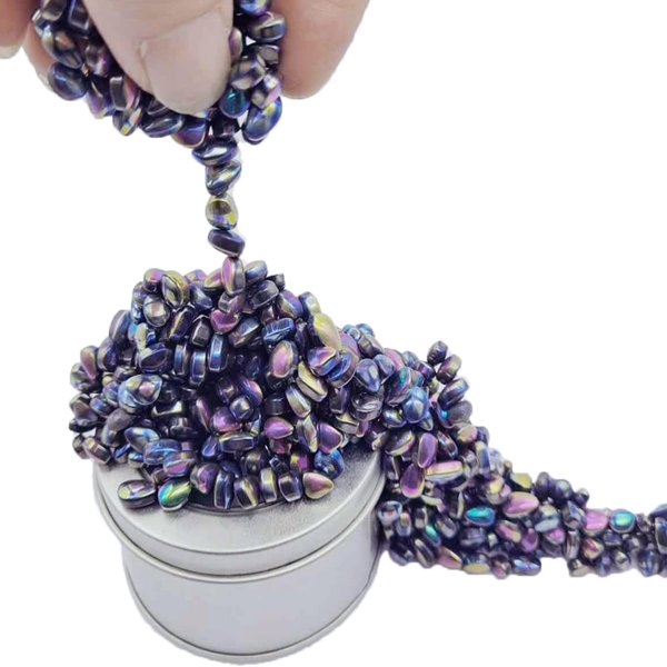 More Than 500 Magnetic Balls Adult Decompression Toys, Desktop Games, Sensory Toys for Office Fun and Relaxation (Colourful)