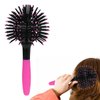 3D Hair Comb, Round Massage Brush, Spherical Shape Styling Hair Comb for Drying, Hairdressing