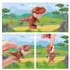 ledorr 6PCS Dinosaur Action Figures with Movable Mouths, Dino Figure Chomp Toy Gifts 3 4 5 6 7 8 Year Old Boys and Girls. Dinosaur Figure Chomp Toys Gift for Kids