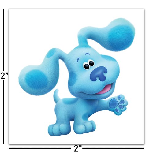 Blue's Clues Tattoos Party Favors Bundle ~ 70+ Perforated Individual 2x2" Blue's Clues Temporary Tattoos (Blue's Clues Party Supplies Made in U.S.A.)