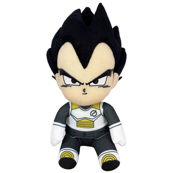 Great Eastern Entertainment Dragon Ball Super- Vegeta 01 Sitting Pose Plush 7" H,Multi-colored