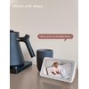 nooie Baby Monitor with Camera 2 Pack,WiFi Baby Monitor Camera,360-degree1080P,Smart Baby Camera with Motion Tracking,Night Vision,Two Way Audio&Sound Detection,Works with Alexa,SD Card and Cloud