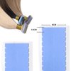 YAFIYGI Tape for Tape in Extensions 240Pcs Replacement Tapes for Hair Extension Double Sided Mini Bold Hold Lace Front Single Sided Adhesive Hair Extension Tape Tabs Wig Tape Beauty Tools (Blue)