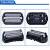 32B Foil & Cutter Shaver Replacement Part for Braun Series 3, Compatible with Braun 310S 320S 330S 340S 360S 380S 350CC 370cc-4 390cc-4 Shaver Foil Cartridge Cassette Head