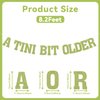 A Tini Bit Older Banner - Martini Birthday Party Decorations, Martini Bar Birthday Party Decor, Trendy Birthday Party Decorations Green Glitter