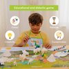 BONNYCO Dinosaur Toys for Kids Painting Kit 16 Figurines Kids Crafts Kits with Glow in The Dark, Toys & Gifts for Boys | Kids Toys 3 4 5 6 7 8 9 10 Years Old Gifts for Kids Birthday, Christmas