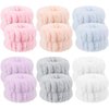 12Pcs Wrist Washband Set, Anmieciu Face Washing Wristbands, Microfiber Wrist Spa Wash Washband, Wrist Towels for Washing Face, Prevent Liquid from Spilling Down Your Arms.