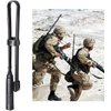 Bingfu Dual Band VHF UHF 136-520MHz 18.5 inch Foldable CS Tactical SMA Female Ham Radio Antenna for Kenwood Wouxun Baofeng BF-F8HP UV-5R UV-82 BF-888S GT-3 Handheld Ham Two Way Radio Walkie Talkie