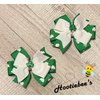 Shamrock Toddler Hair Bow Set