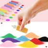 28 PCS Art Sand,DIY Arts and Crafts Kit,Terrarium Sand Play for Wedding Decor,Painting,Children,Decorations,Crafts(1.25oz Bottles)