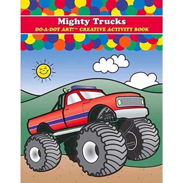 Coloring Books for Kids Toddlers - Do A Dot Art Mighty Trucks Activity Book