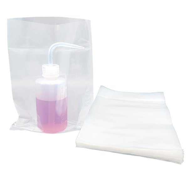 Generic Tattoo Bottle Bags 100Pcs Clear Tattoo Wash Bottle Bags Transparent Squeeze Bottle Sleeves Plastic Tattoo Cover for Tattoo Cleaning Supplies Kits Accessories Parts to Protecting Bottle