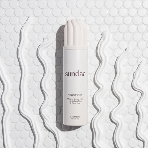 sundae Whipped Shower Foam Coconut Cream Foaming Body Wash 8.9 fl oz, 265ml