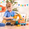 Battat- Wonder Wheels- Take-Apart Crane Truck – Toy Crane Truck With Drill For Kids – STEM Toy- Developmental Toy – 3 Years +
