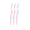 FAVY Facial Beauty Dermaplane Razor – 3 PACK, Multipurpose Skin Exfoliator and Eyebrow Trimmer, Smooth Clear Skin, Flawless Makeup Application, Peach Fuzz Remover, Men and Women Dermaplaning Tool