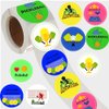Oringaga 500 Pieces Pickleball Themed Party Decorations Labels Roll Stickers-Pickleball Sport Party Supplies Decorations Birthday Party Favors Decor DIY Sticker Labels