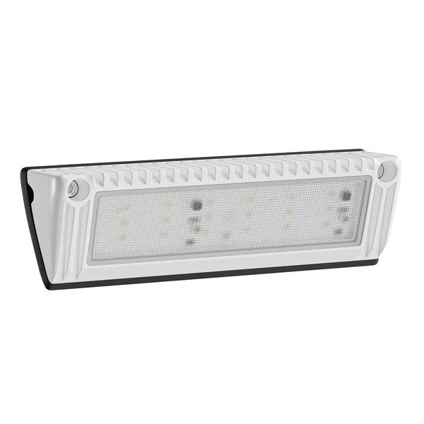 Leisure LED RV Exterior Porch Utility Light - 12v 1450 Lumen 9" Lighting Fixture. Replacement Lighting for RVs, Trailers, Campers, 5th Wheels (White)