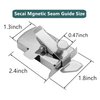 Sewing Magnetic Seam Guide for Sewing and Quilting,Secai Sewing Gauge Supplies of Sewing Product Accessories