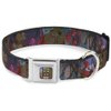 Buckle-Down DC-WDY045-L DYAV Princess Gem CLOSE Dog Collar