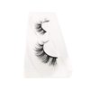 GOO GOO Mink Eyelashes, 13mm Natural 3D Mink Lashes Fake Eyelashes Individual Eyelashes Pack Siberian False Eyelashes Hand Made Black Thin Strips Soft Real Mink Lashes 1 Pair for Women