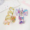 Hair Claw Clips for Thin Thick Hair 3.4 Inch Acrylic Hair Claws Banana Clips Jaw Clips French Style Barrettes Hair Clip Accessories for Women Girls (3 Pack)