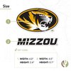 Desert Cactus University of Missouri Stickers Tigers MU Mizzou Vinyl Decal Laptop Water Bottle Car Scrapbook (4 Inch Set V1)
