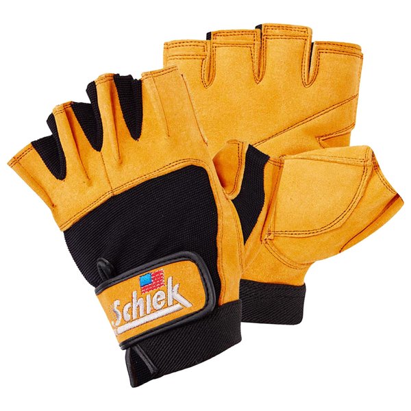 Schiek Sports Model 415 Power Series Weight Lifting Gloves - Small - Brown