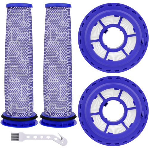 Aryavos Filter Replacement for Dyson DC41 DC65 DC66 UP13 Animal UP20 Ball Animal, Multi Floor and Ball Vacuums, Replace Part #920769-01&920640-01,2 Pack HEPA Post Filters & 2 Pack Pre Filters