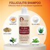 Folliculitis Treatment Clarifying Shampoo with Salicylic Acid to Remove Build Up, For Normal to Oily Scalp. Prone to Folliculitis, Dandruff, Itchy & Flaky Scalp, Seborrheic Dermatitis Paraben-Free.