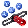 FriHobby 17mm Wheel Nuts and Wrench & M4 Lock Nuts with Small Cross Hex Wrench for Traxxas Arrma Axial Tamiya Redcat Losi HPI HSP 1/8 1/10 1/12 1/14 RC Crawler Car Truck Buggy (Color A)