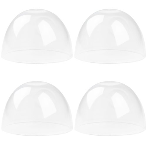 Baby Bottle Replacement Caps for Philips Avent Natural Bottles, Compatible Bottle Lid for Avent Natural Plastic and Glass Bottles, Soft and Safe PP, 4 Count