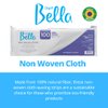 Depil Bella Non-Woven Cloth Waxing Strips | 100% Natural Fiber | For Hair Removal at Home and Professional Use (100 Strips)