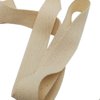 BornFeel Natural Cotton Twill Tape 55 Yards 1 Inch Bunting Bias Tape Herringbone Webbing Tape Roll for Apron Sewing Dressmaking Craft (Natural White)
