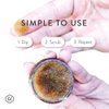 Honey Belle Natural Lip Exfoliator Scrub | Lip Scrubs Exfoliator & Moisturizer with Organic Coconut Oil, Brown Sugar & Honey for Gentle Repair Treatment Scrubs Chapped, Dry, Peeling Skin for Soft Lips