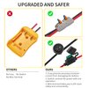 Power Wheel Adapter for Dewalt 20V Battery Series with Fuse, Switch & Wire Terminal, 3Pcs 30A Fuse, 12 AWG Wire Battery Converter Connector DIY for RC Toys, Robotics, Truck and Work Lights (1)