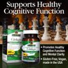 Nature's Answer Ginkgo Biloba Herbal Supplement Vegetarian Capsules, 60-Count | Promotes Cognitive Function | Mental Clarity | Natural Energy Booster