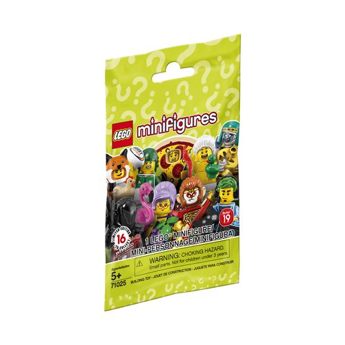 LEGO Minifigures 71025 Series 19 Building Kit, New 2019 (1 Minifigure), Multicolor