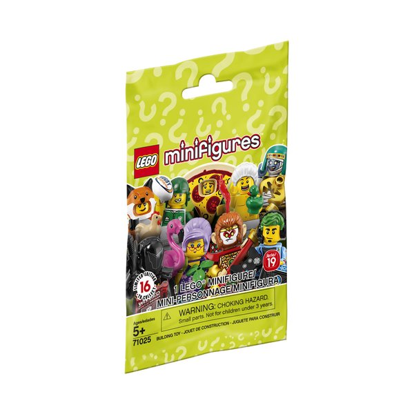 LEGO Minifigures 71025 Series 19 Building Kit, New 2019 (1 Minifigure), Multicolor