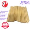 Bonka Bird Toys 2923 Pk100 Undrilled Small Natural Wooden Chewy Sticks Parrot Toy Amazon, African Grey, Conure, and Similar