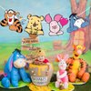 MEMOVAN Winnie Party Banner Pooh Baby Banner for Winnie Baby Shower Classic the Pooh 1 St Birthday Welcome Oh Baby Party Supplies Vintage Cute Winnie Banner Sign
