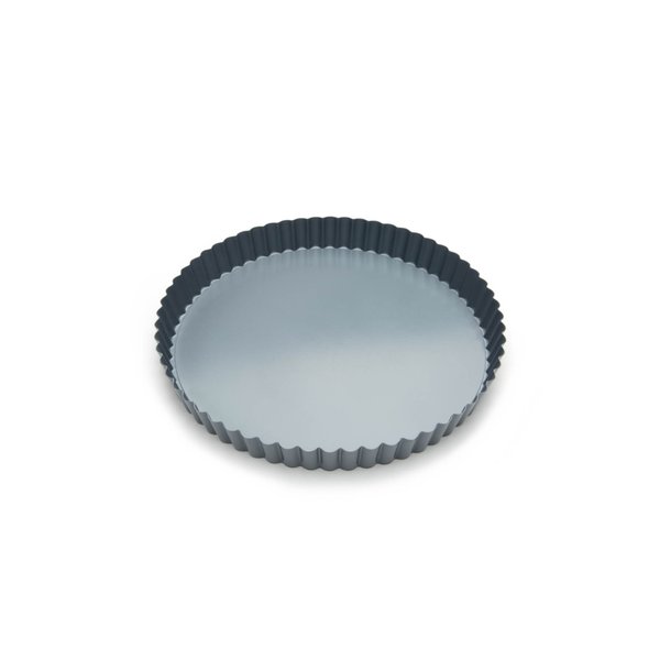 Fox Run Removable Bottom Non-Stick Tart and Quiche Pan, Loose Bottom Quiche Pan - 9.5-inch
