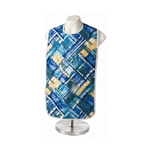 6 Pack, Adult Bib or Clothing Protector Reusable Washable 18x34 Picasso