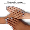 Larvall BEAUTPAL Grey Gel Nail Polish 15ML Soak Off UV LED Gel Polish Nail Art Manicure Salon DIY at Home, Color 124 Seaside Mist