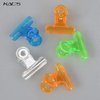 KADS Nail Extension Clips 5pcs C Curve Pinching Clips Multi-functional Clamp 4 Colors Acrylic Nails Pinchers Professional Nail Extension Tool (Clear)