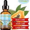 Botanical Beauty Papaya Seed Oil. 100% Pure / Natural / Undiluted /Refined Cold Pressed Carrier Oil. 1 Fl.oz.- 30 ml. For Skin, Hair And Lip Care.